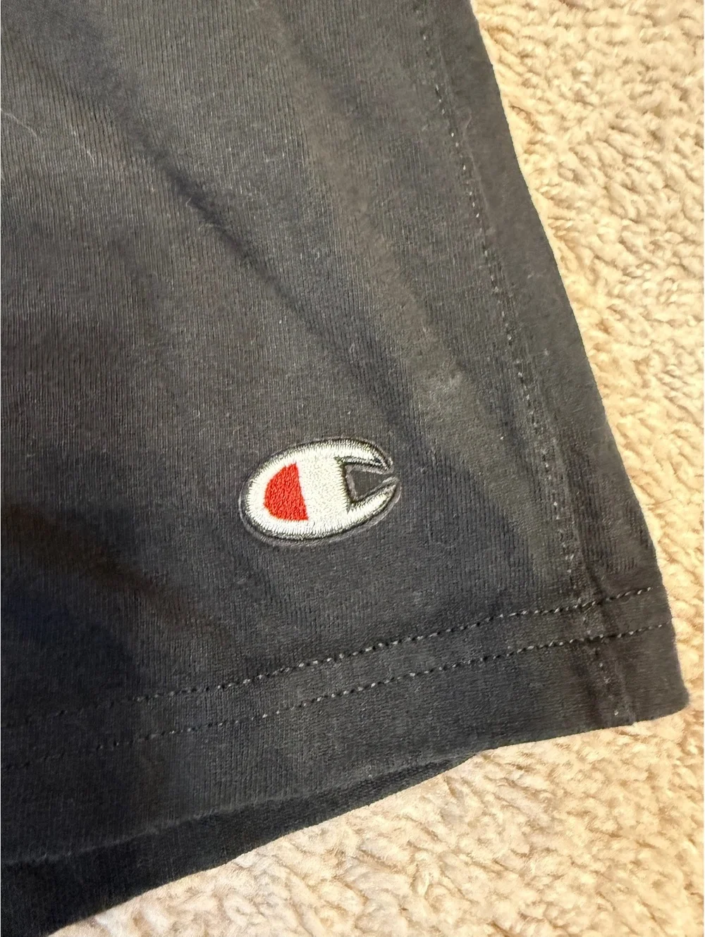 Champion Authentic Athleticwear Black Athletic Shorts Size Large